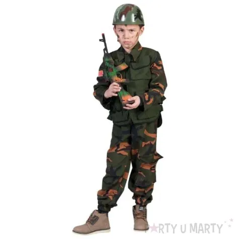 stroj dla dzieci zolnierz sily specjalne funny fashion 128 cm