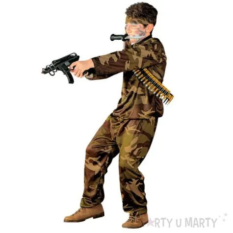 stroj dla dzieci zolnierz sily specjalne widmann 146 158 cm