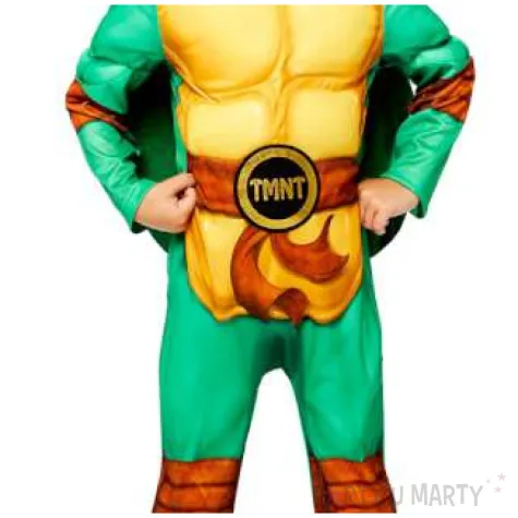 stroj dla dzieci zolw ninja boy deluxe amscan 116 128 cm