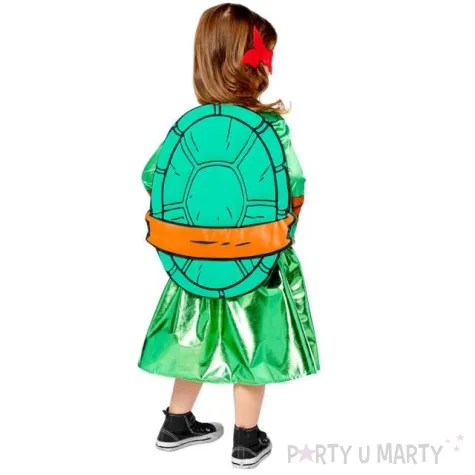 stroj dla dzieci zolw ninja girl amscan 140 152 cm