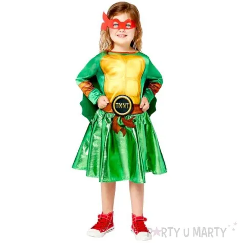 stroj dla dzieci zolw ninja girl amscan 98 104 cm