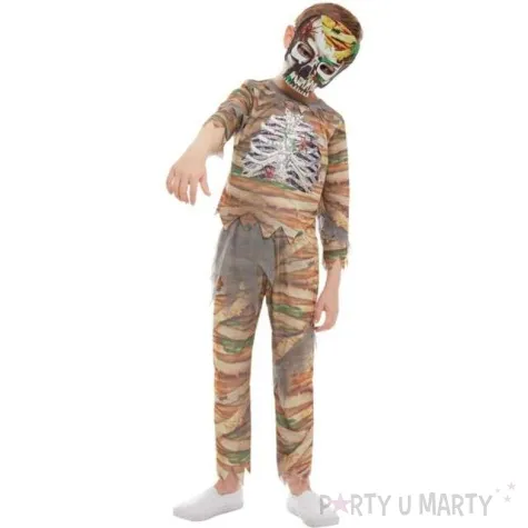 stroj dla dzieci zombie mumia smiffys rozm 116 128 cm