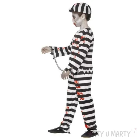 stroj dla dzieci zombie wiezien smiffys 116 128 cm