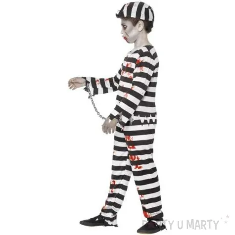 stroj dla dzieci zombie wiezien smiffys 130 140 cm