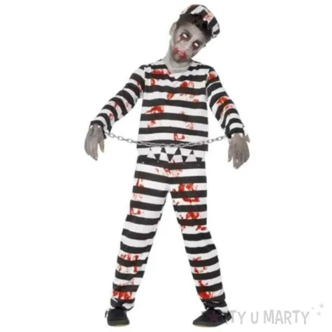 stroj dla dzieci zombie wiezien smiffys 152 163 cm