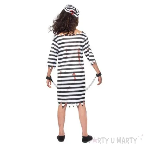stroj dla dzieci zombie wiezniarka smiffys 130 140 cm
