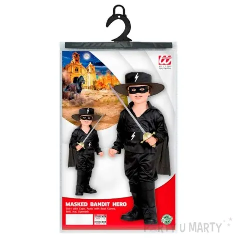 stroj dla dzieci zorro widmann 86 98 cm