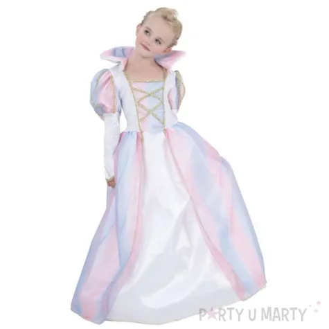 stroj dla dziecka ksiezniczka sukienka z kolnierzem godan 110 120