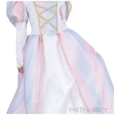 stroj dla dziecka ksiezniczka sukienka z kolnierzem godan 120 130