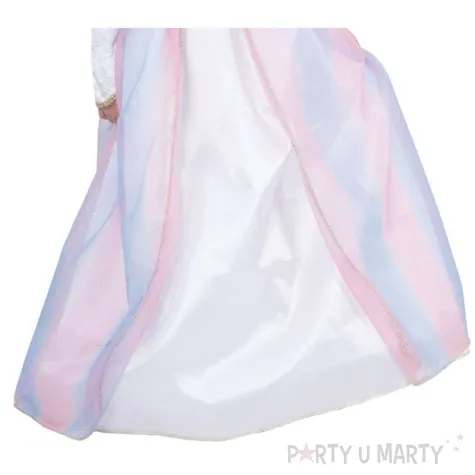 stroj dla dziecka ksiezniczka sukienka z kolnierzem godan 130 140