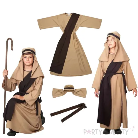 stroj dla dziecka na jaselka bal swietych jozef szata pasek nakrycie glowy 122 128