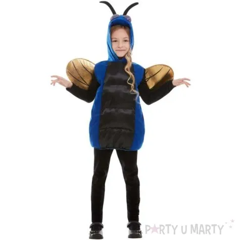 stroj dla dziecka owad niebiesko czarny smiffys rozm sm