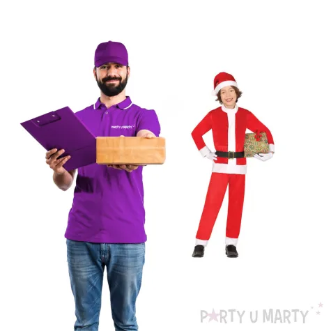 stroj dzieciecy na boze narodzenie mikolajki swiety mikolaj gwiazdor wigilia 98 104