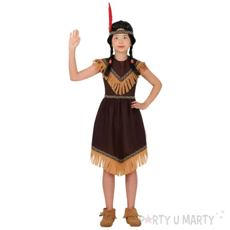 stroj dzieciecy na karnawal indianka apacz guirca 98 104 cm