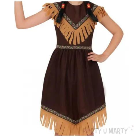 stroj dzieciecy na karnawal indianka apacz guirca 98 104 cm