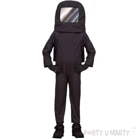 stroj dzieciecy na karnawal kombinezon z helmem i plecakiem among us impostor rozm 110 116