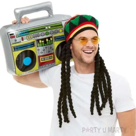 stroj jamajski zestaw kolorowy smiffys