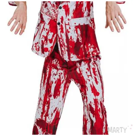 stroj krwawego pana mlodego zombie na halloween