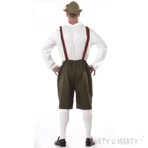 stroj meski na oktoberfest spodnie z szelkami bawarczyk festiwal piwa l