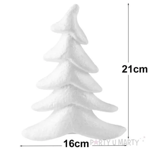 styropian choinka 210 mm m czakos 1 szt