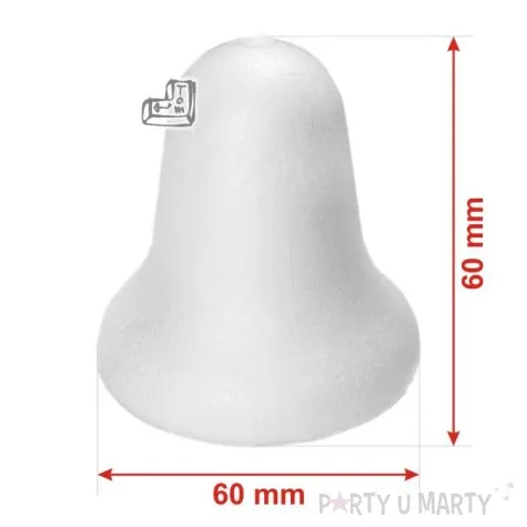 styropian dzwonek 60 mm m unisan