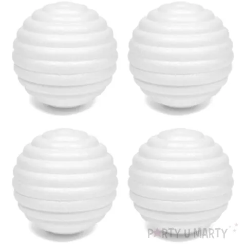 styropian kula bombka brewis 10x8 cm 4 szt