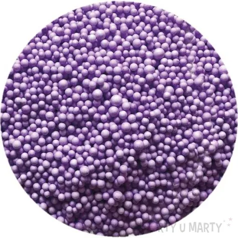 styropian kuleczki 4 6 mm fioletowe titanum 8 g