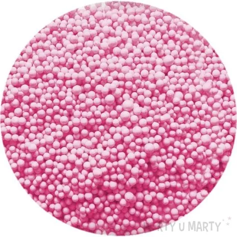 styropian kuleczki 4 6 mm rozowe titanum 8 g