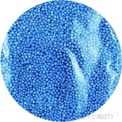 styropian kuleczki 4 mm niebieskie aliga 10 g