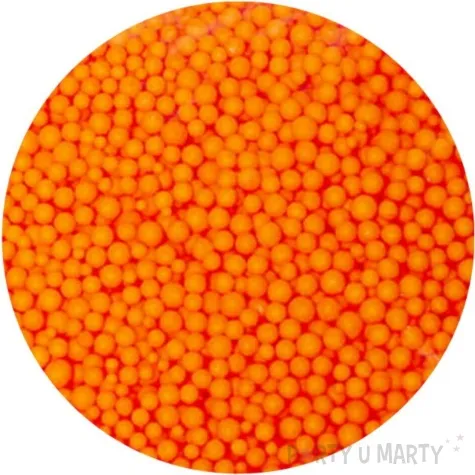 styropian kuleczki 4 mm pomaranczowe aliga 10 g