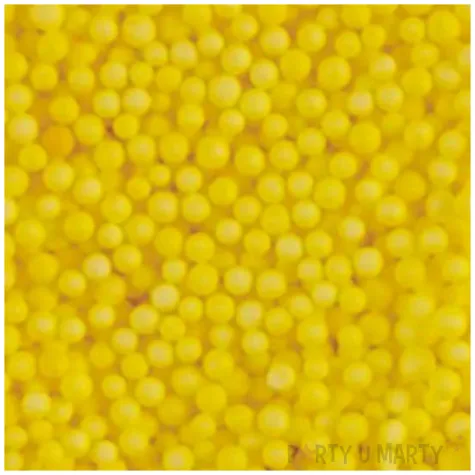 styropian kuleczki 4 mm zolte aliga 10 g