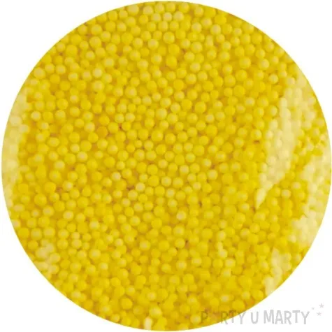 styropian kuleczki 4 mm zolte aliga 10 g