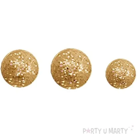 styropian kuleczki brokatowe zlote titanum 20 g