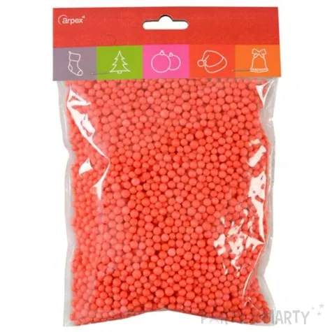 styropian kuleczki czerwone arpex 10 g