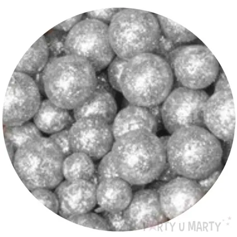 styropian kuleczki srebrne aliga 10 mm 50 szt
