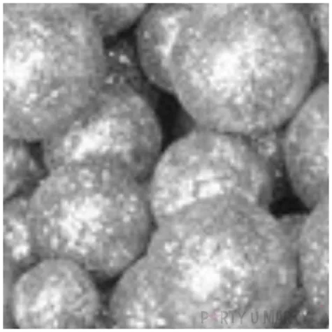 styropian kuleczki srebrne aliga 10 mm 50 szt