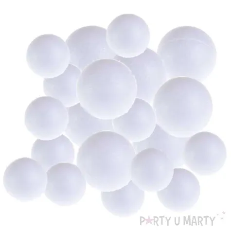 styropian kulki mix biale arpex 20 szt
