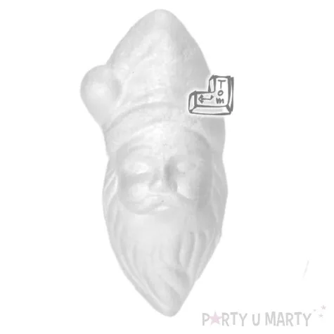 styropian mikolaj santa 110 mm t unisan 1 szt