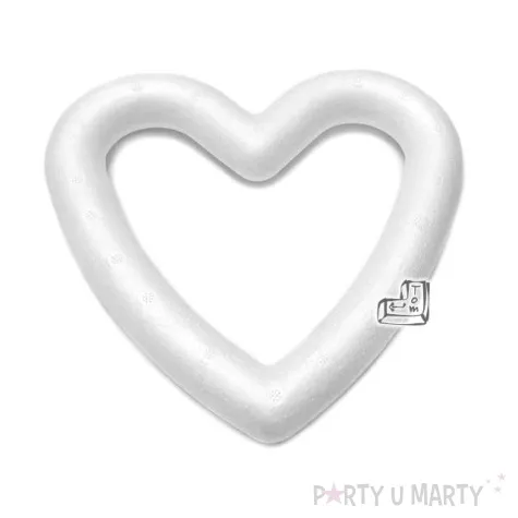 styropian serce obrys 150 mm m unisan 1 szt