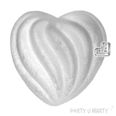 styropian serce ozdobne 55 mm t unisan 1 szt