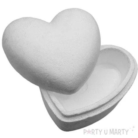 styropian serce zamykane 140 mm m dwie polowki unisan