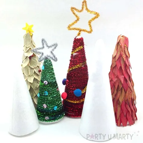 styropian stozek classic bialy aliga 38 cm