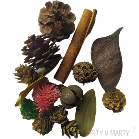 susz dekoracyjny mieszanka swiateczna z listkami 30 g brewis