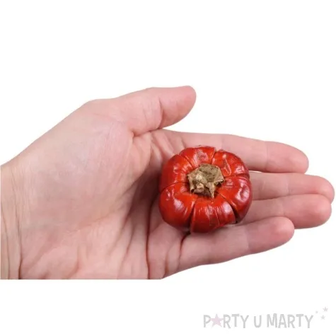 susz dekoracyjny mini dynie czerwone czakos 5 szt