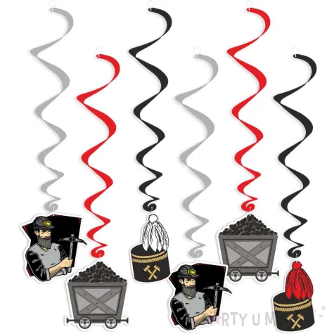 swiderki barborka gornik czako wagonik mix 6 szt