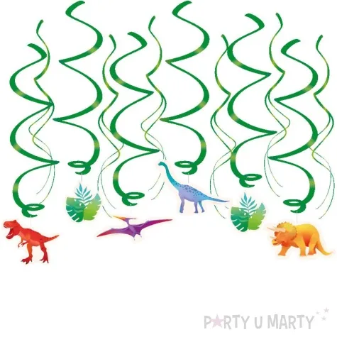 swiderki dinozaury pd dino pd party 12 szt