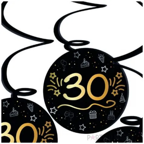 swiderki wiszace 30 shining glam czarny folat 60 cm 3 szt