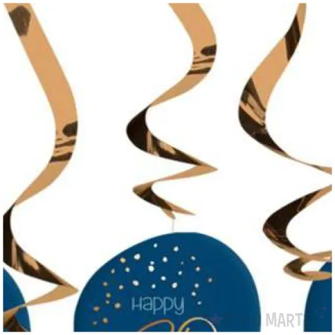 swiderki wiszace 30 urodziny happy birthday elegant folat 5 szt