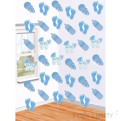 swiderki wiszace baby boy blekitny amscan 6 szt