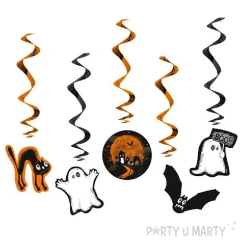 swiderki wiszace boo partydeco 60 cm 5 szt